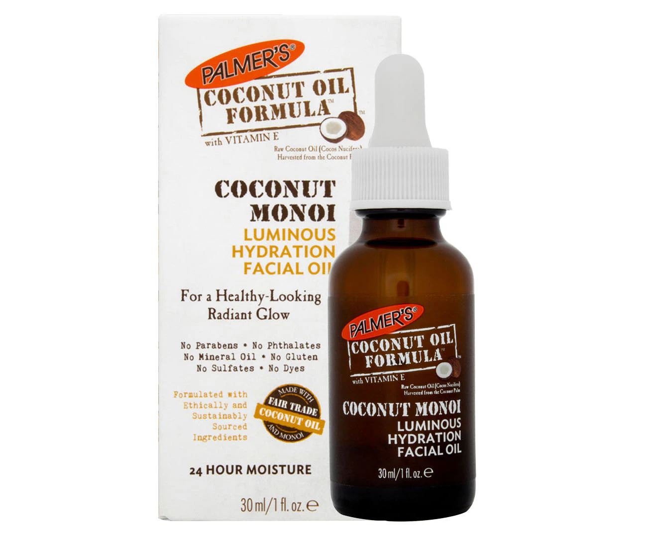 Palmers Coconut Oil Luminous Hydration Facial Oil 30ml