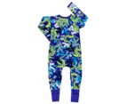 Bonds Zippy Baby Zip Wondersuit - Crocodragon Blue