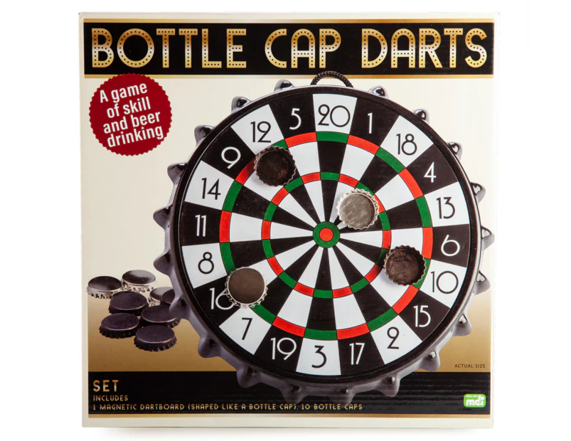 Magnetic Bottle Cap Darts Drinking Game
