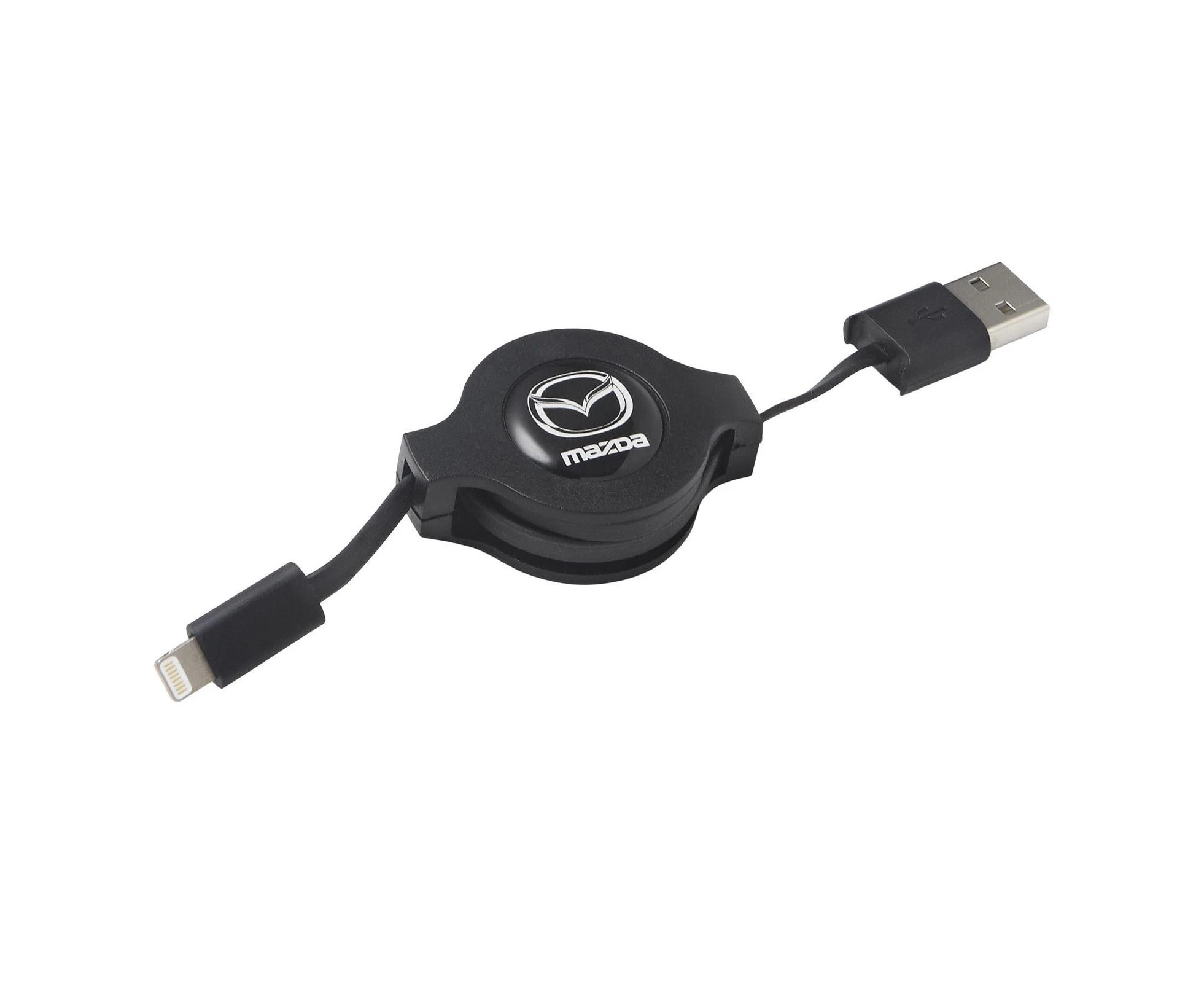 Genuine Mazda Retractable iPhone Lightning USB Charge Cable MZDAACLCH