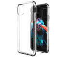 ZUSLAB for iPhone 11 Case Tough Fusion Shock Absorption Rubber Bumper Protective Transparent Hard Back Clear Cover for Apple - Clear