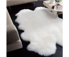 QUARTO Genuine Australian Premium Soft Sheepskin Lambskin Rug Pelt White / Ivory