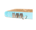Wall Mounted Cat Scratch Post, Cardboard Scratcher, Aqua