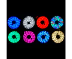 Christmas 10m LED Rope Light 8 Colours Low Wattage 8 Function Controller - Red