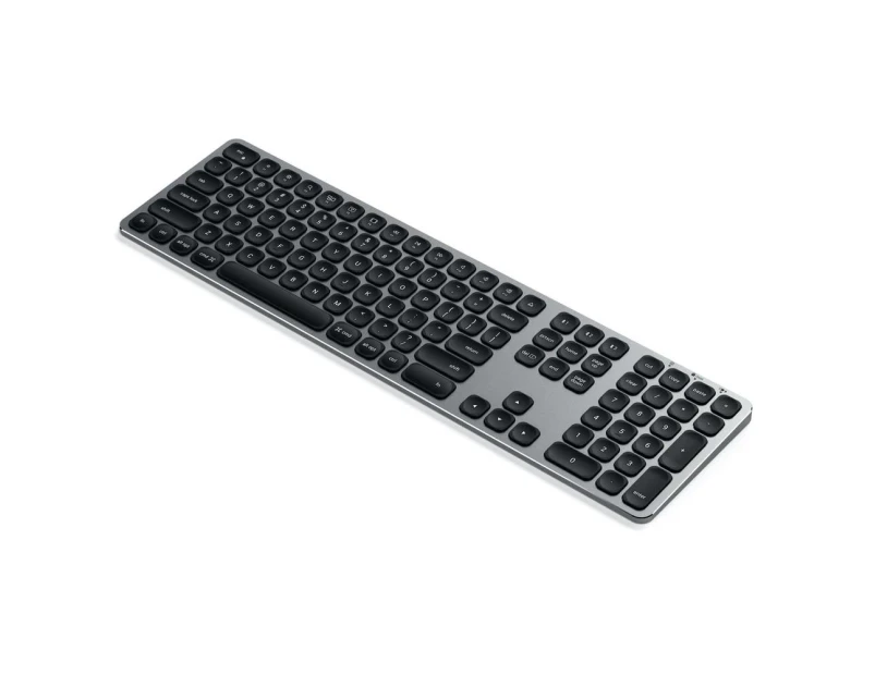 Satechi Wireless Aluminium Keyboard w/ Numeric Pad For Mac / iOS - Space Grey