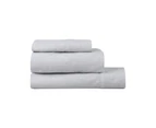 King Size Flannelette Sheet Set From Private Collection - Charcoal