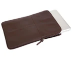 STM Leather Medium 15" Laptop Sleeve - Black