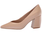 Steven by Steve Madden Womens Pamina Leather Pointed Toe Classic Pumps