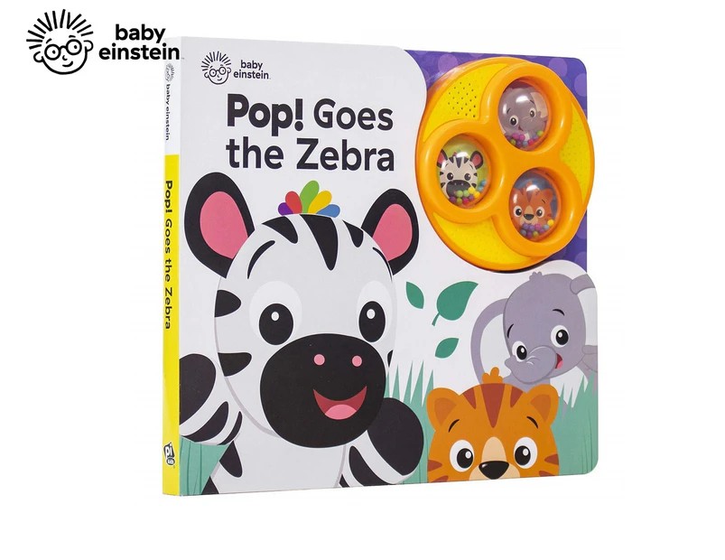 Baby Einstein Pop! Goes the Zebra Sound Book