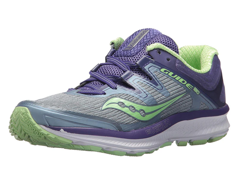 Saucony Womens Guide Iso Low Top Lace Up Walking Shoes