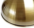 Lexi Lighting Jess Rise & Fall Pendant Pulley Light - Antique Brass 4