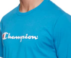 Champion Men's Script Short Sleeve Tee / T-Shirt / Tshirt - A New Tide
