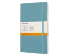 Moleskine Large Classic Collection Ruled Notebook - Reef Blue