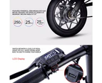 3rd Gen Freestyler 14" Full Aluminium Foldable 250W E-Bike Electric Bicycle 8Ah 250W Hub Motor - Black