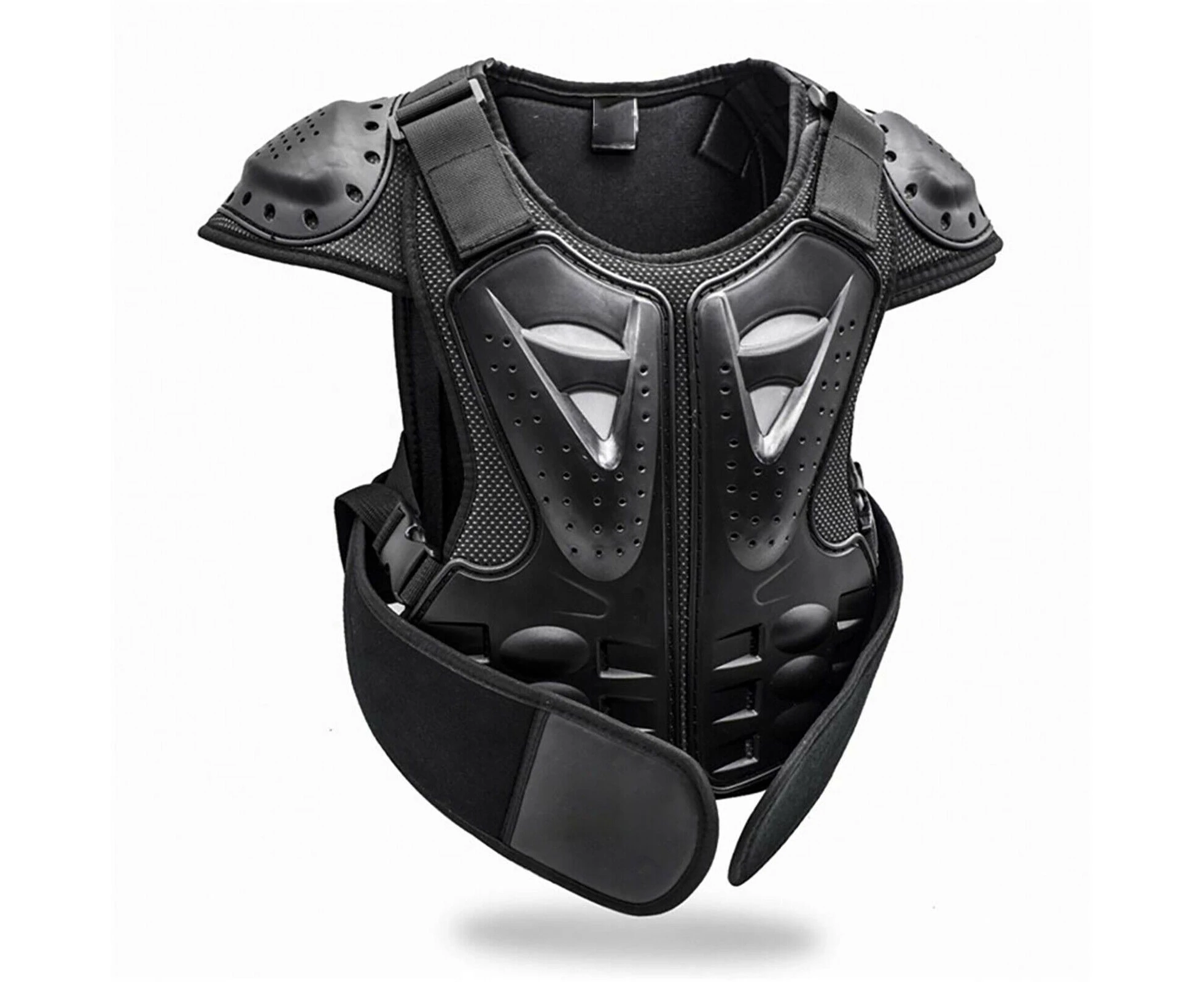 Kid Breast Plate Chest Protector Motocross Racing Skiing Skating Body Armor Vest