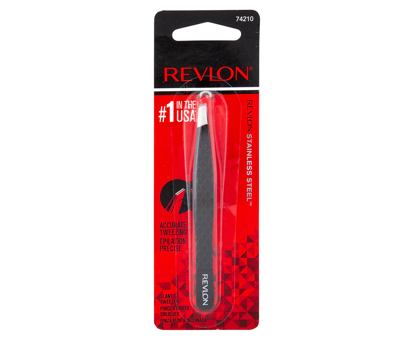 Revlon Expert Tweezer Slant Tip 74210