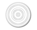 Poppystamps Die - Concentric Rings
