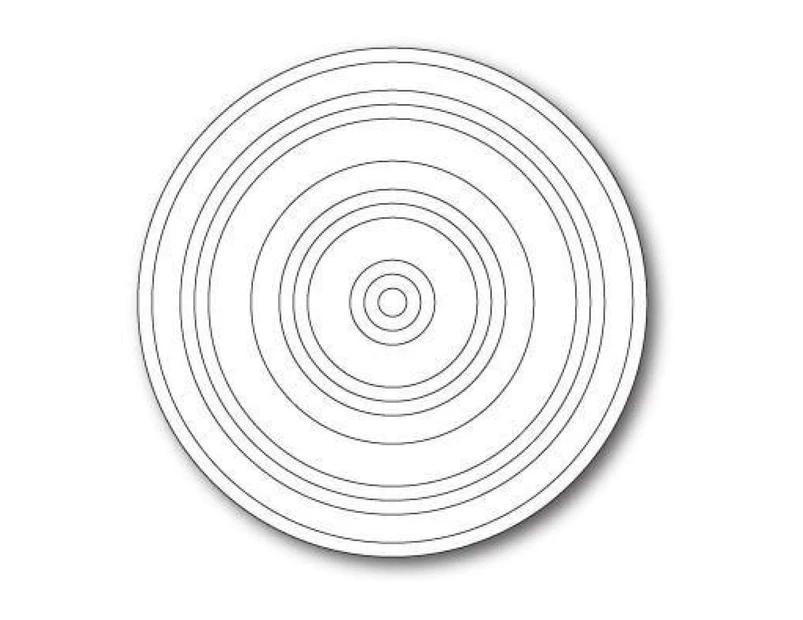 Poppystamps Die - Concentric Rings