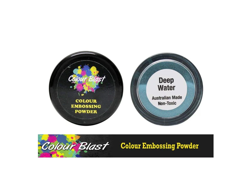 Colour Blast - Colour Embossing Powder - Deep Water*