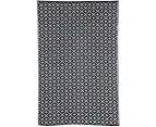 Recycled Plastic Outdoor Rug 90x179 CM Kimberley Black and White