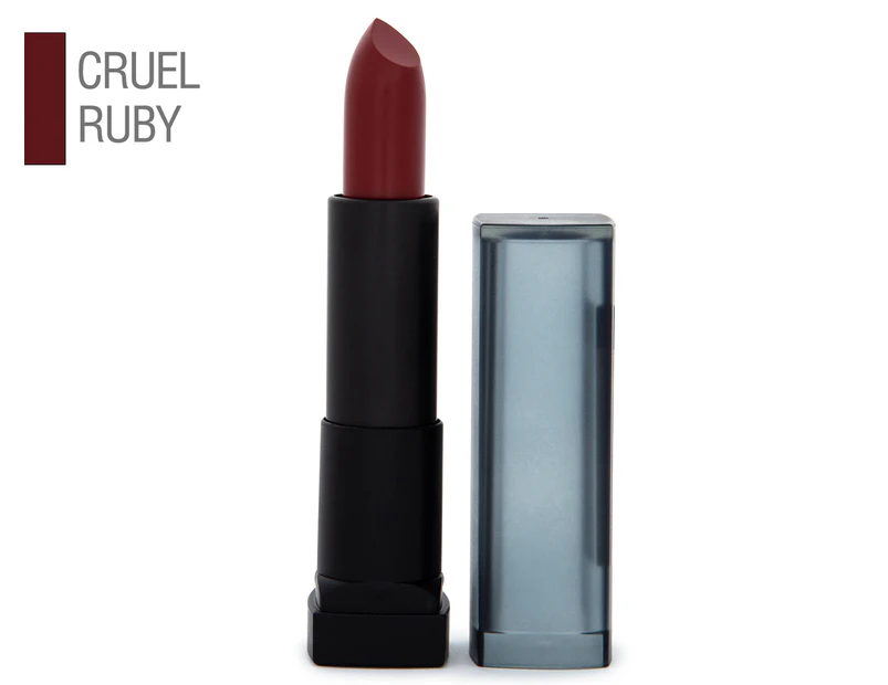 Maybelline Colour Sensational Powder Matte Lipstick 4.2g - #698 Cruel Ruby