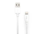 5 x Carter 1m Apple MFI Lightning To USB Nylon Braided Cable