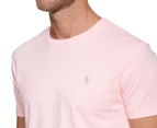 Polo Ralph Lauren Men's Crew Neck Tee / T-Shirt / Tshirt - Pink