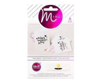 Heidi Swapp - Minc Mini Treat Bags 3.75 Inch X4.25 Inch  12 Pack  We R Memory Keepers Crush*
