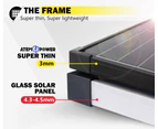 ATEM POWER 12V 160W Folding Solar Panel Blanket Kit Mono with Regulator