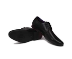 Firetrap Kids Savoy Junior Shoes Laced Casual School Boys Footwear - Black