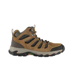 Karrimor Mens Mount Mid Walking Boots Shoes Breathable Lace Up Hiking Trekking - Taupe
