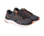 Karrimor Womens Tempo 5 Road Running Shoes Lace Up Breathable Padded Tongue Mesh - Grey/Coral