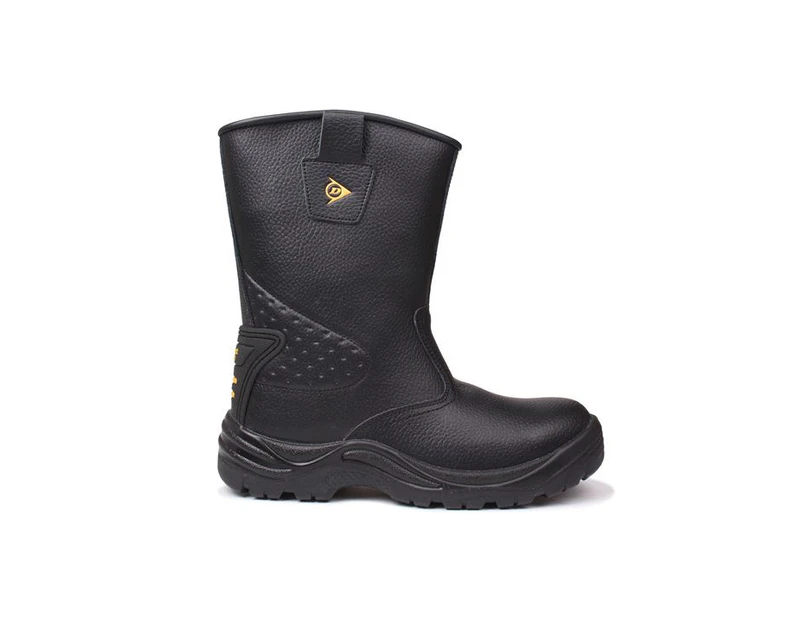 Dunlop Mens Safety Rigger Boots Steel Toe Cap Waterproof Oil Slip Resist Shoes
