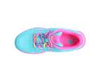 Karrimor Kids Duma Trainers Sneakers Child Girls Shoes Colour Contrasting - Teal/Pink