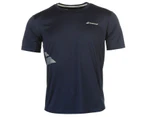 Babolat Mens Match Tennis T Shirt Short Sleeve Performance Tee Top Crew Neck
