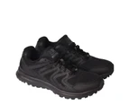 Karrimor Mens Caracal Trail Running Shoes Trainers Sneakers Lace Up Breathable - Black/Black