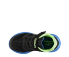 Skechers Infant GoRun 600 Trainers Shoes Sneakers - Blk/Blue/Lime