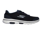 Skechers Men's Go Walk 5 Sneakers Machine Washable Lace Up Shoes - Navy - Navy