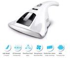 UV Vacuum Cleaner - 2019 Upgraded UV Anti-dust Vacuum Cleaner, Powerful Suctions Effectively Remove Dust -WHITE