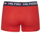 Tommy Hilfiger Men's Bold Cotton Boxer 2-Pack - Red/Navy