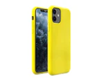 ZUSLAB for iPhone 11 Case Nano Silicone Shockproof Gel Rubber Bumper Protective Cover for Apple - Yellow