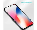 ZUSLAB iPhone 11 Pro Tempered Glass Screen Protector Case Friendly 9H Hardness for Apple - Black