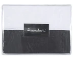 Dreamaker Plain Dyed Pleated Valance - Charcoal