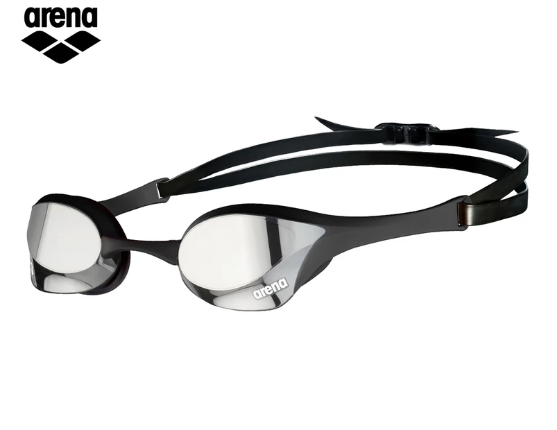 Arena Cobra Ultra Swipe Mirror Goggles - Silver/Black