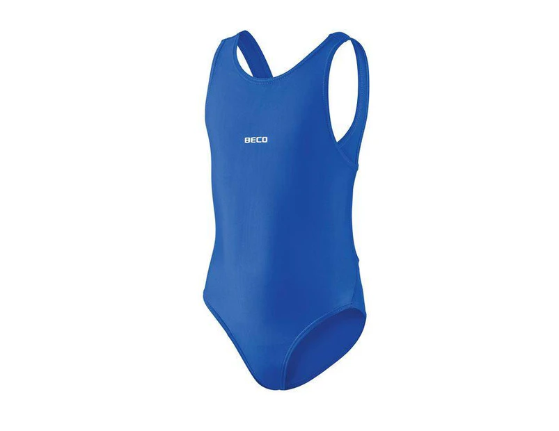 Beco Girls Swimsuit Solid Blue