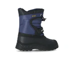 Trespass Kids Unisex Dodo Water Resistant Snow Boots (Navy Blue) - TP987
