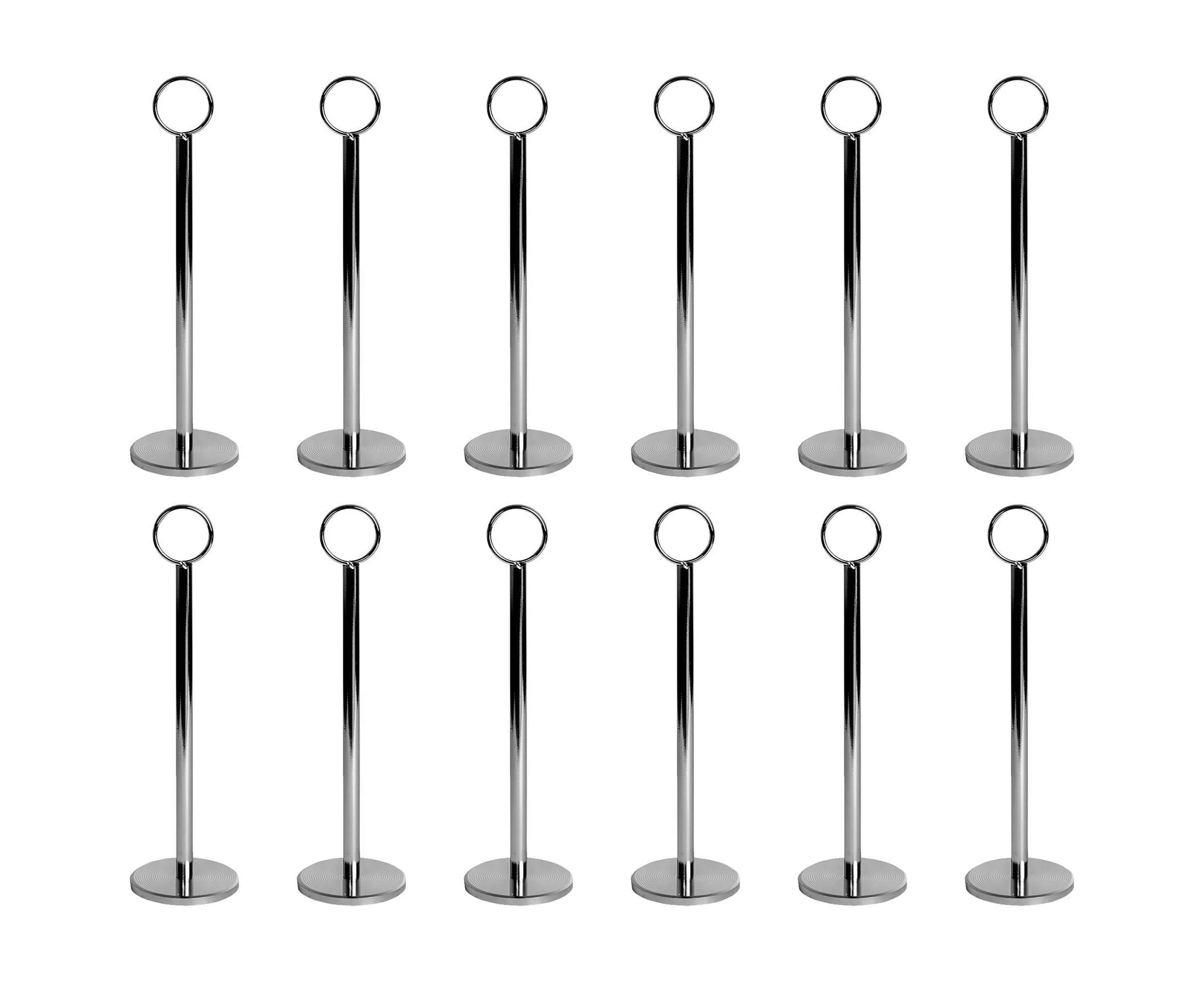 Argon Tableware Table Number Holders - 20cm - Box of 12