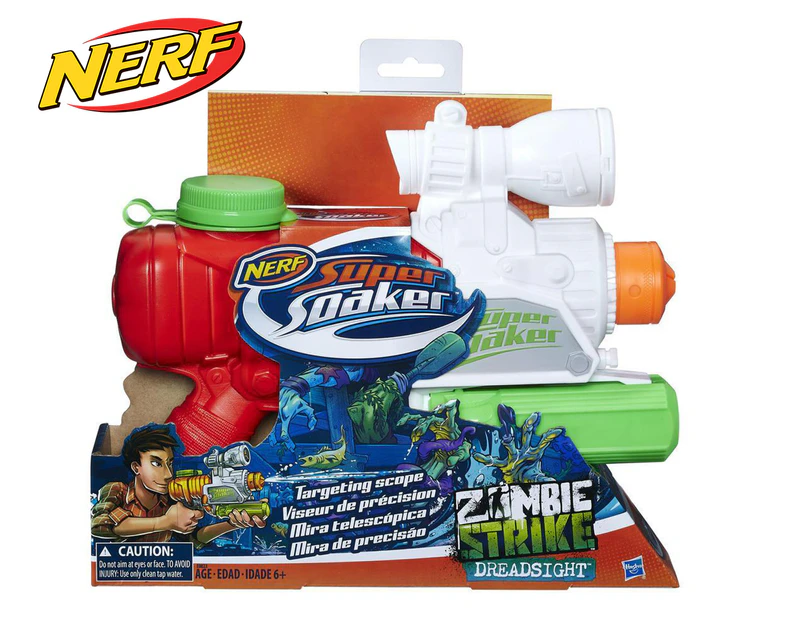 NERF Super Soaker Zombie Strike Dreadsight Blaster