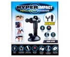 Hyper Impact - 3 Speed Levels 5 Heads Deep Tissue Percussion Massage Gun