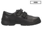 Clarks Girls' Mentor Wide Fit School Shoes - Black